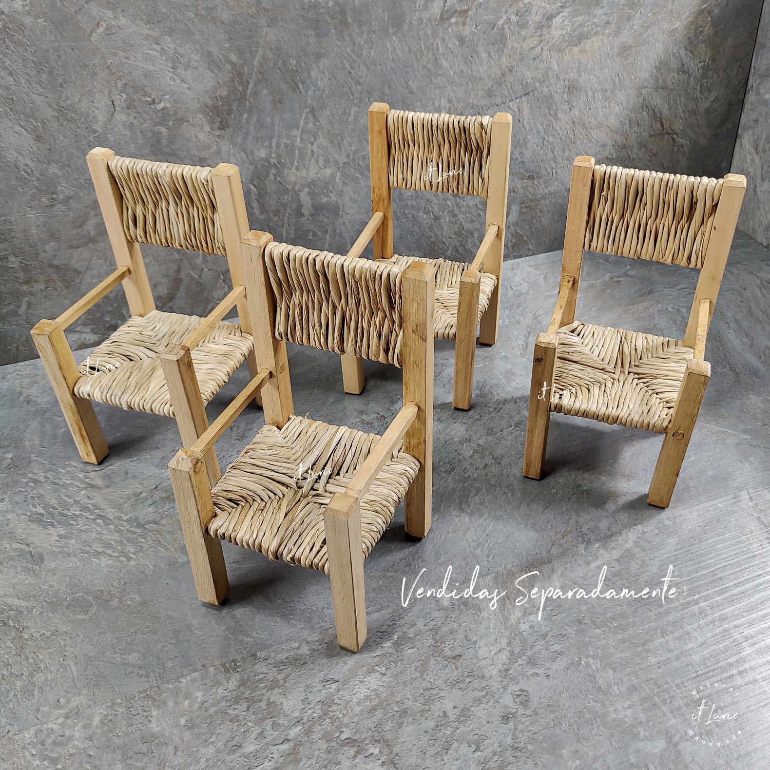 Mini Cadeira Decorativa Taboa (3) - peça usada na decoração de ambientes